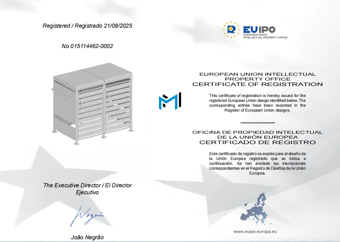 Patent Certificate No. 015114462-0002