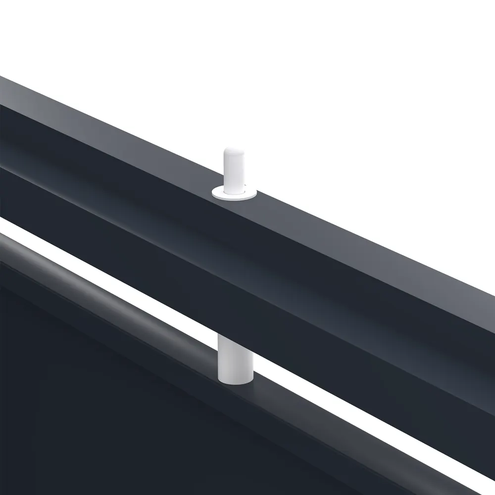 Garbage can storage damping detail