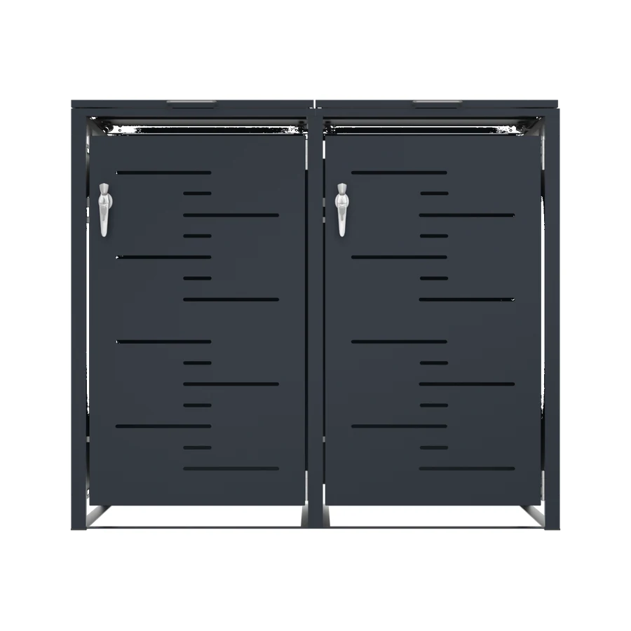 Patented garbage can storage product design 2