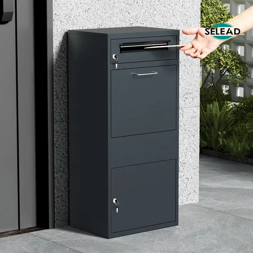 Garbage can box outdoor scene video cover