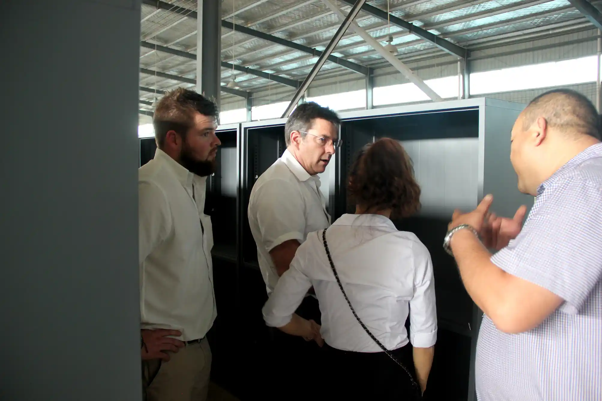 Buyer visit and exhibition communication